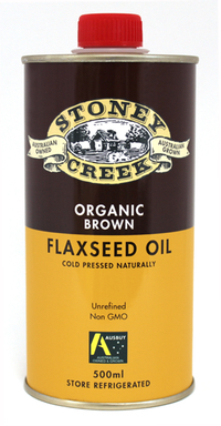 Stoney Creek Organic Flaxseed Oil